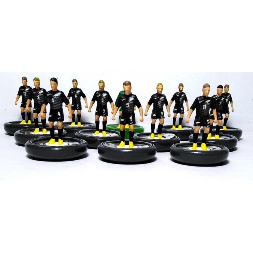 Subbuteo Andrew Table Soccer New Zealand 2014 National Team on WSB Professional Bases